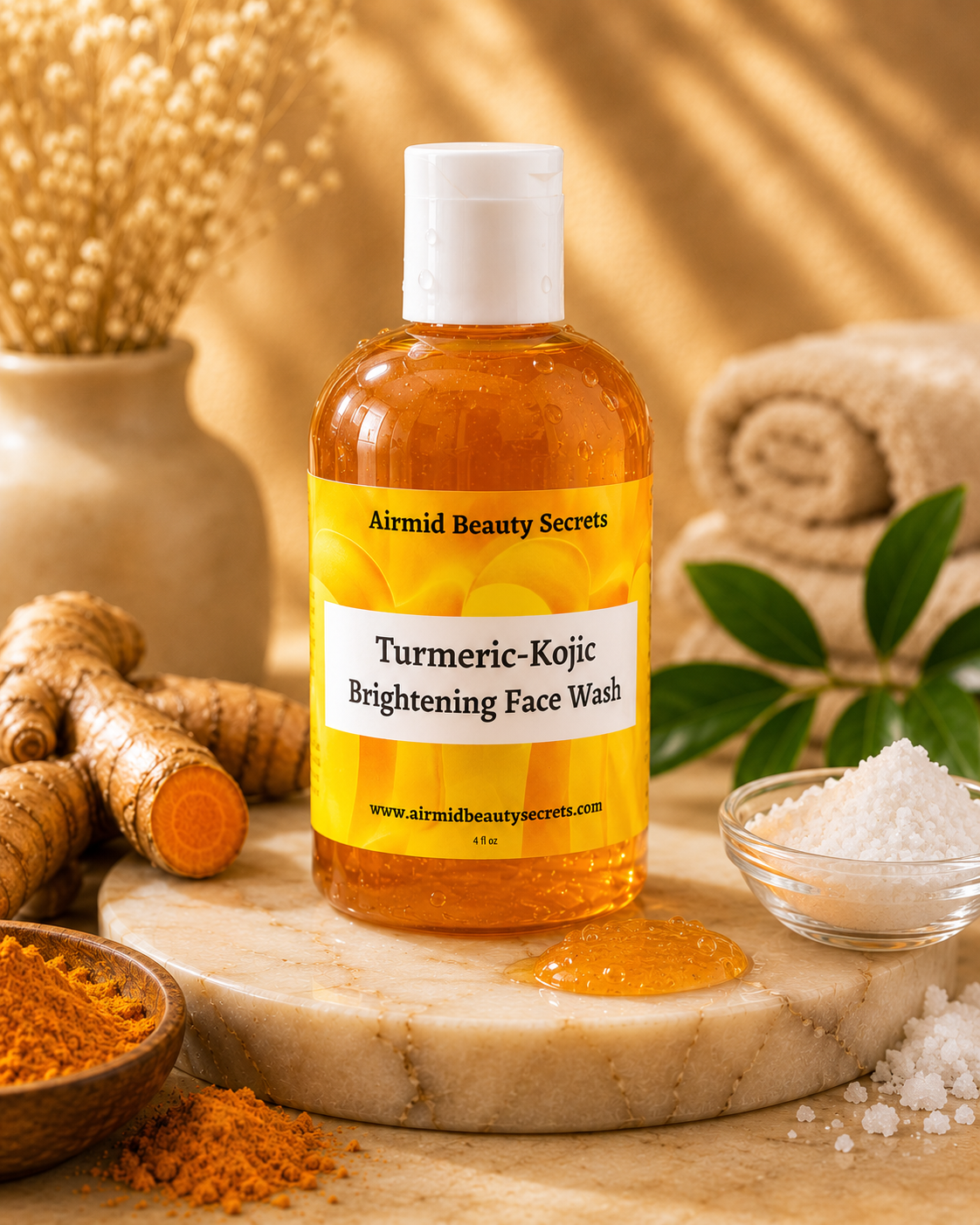 Turmeric & Kojic Brightening Face Wash