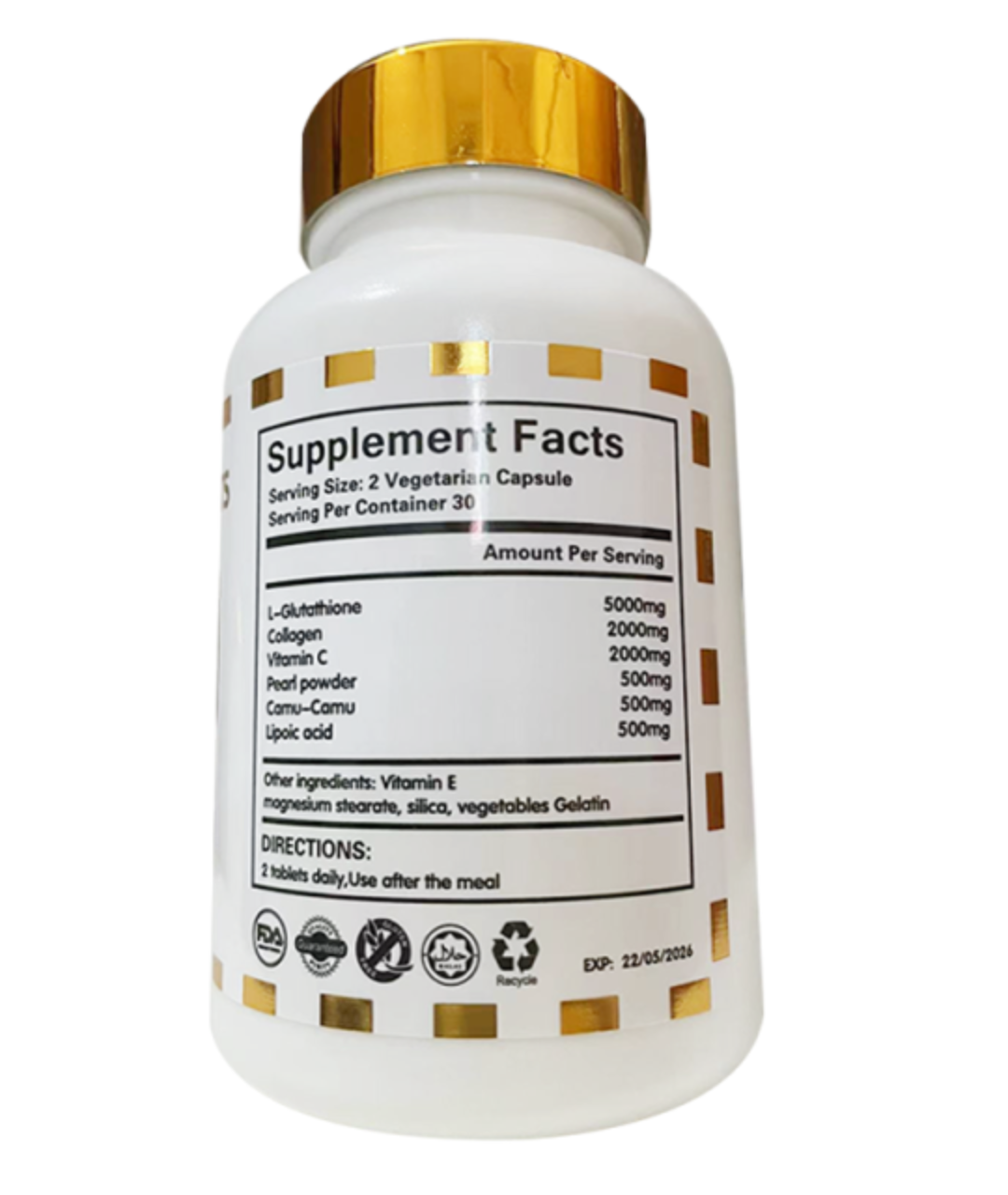 Clear skin pills