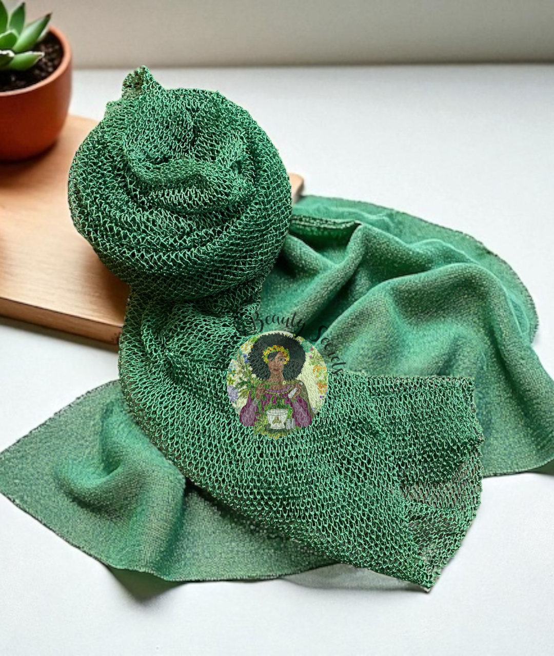 African Exfoliating sponge