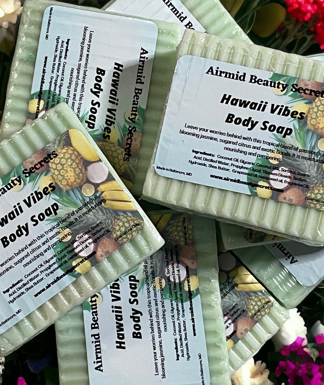 "Hawaii vibes" soap bar