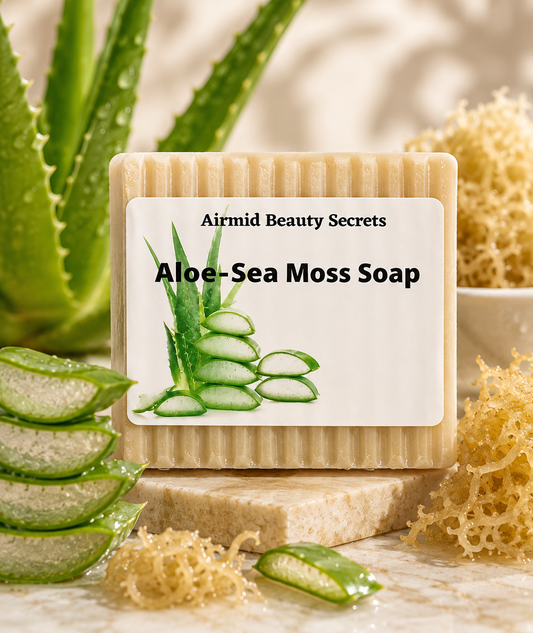 Aloe x Sea Moss soap bar