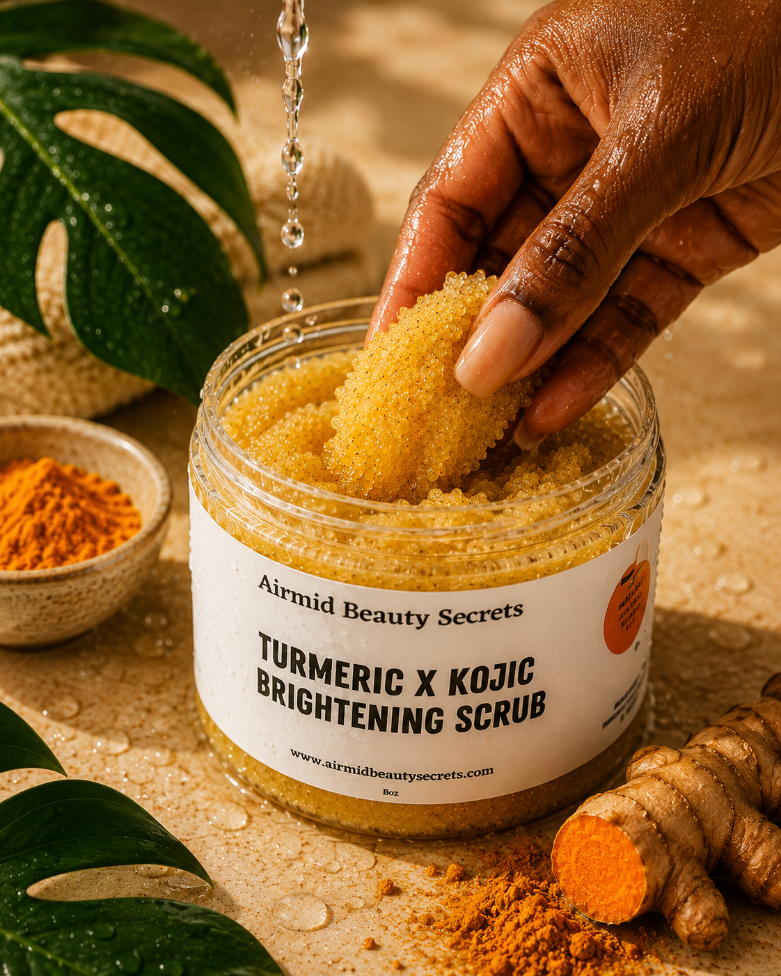 Turmeric & Kojic Brightening Scrub