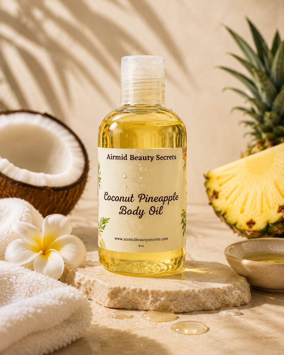Coconut Pineapple Body Oil