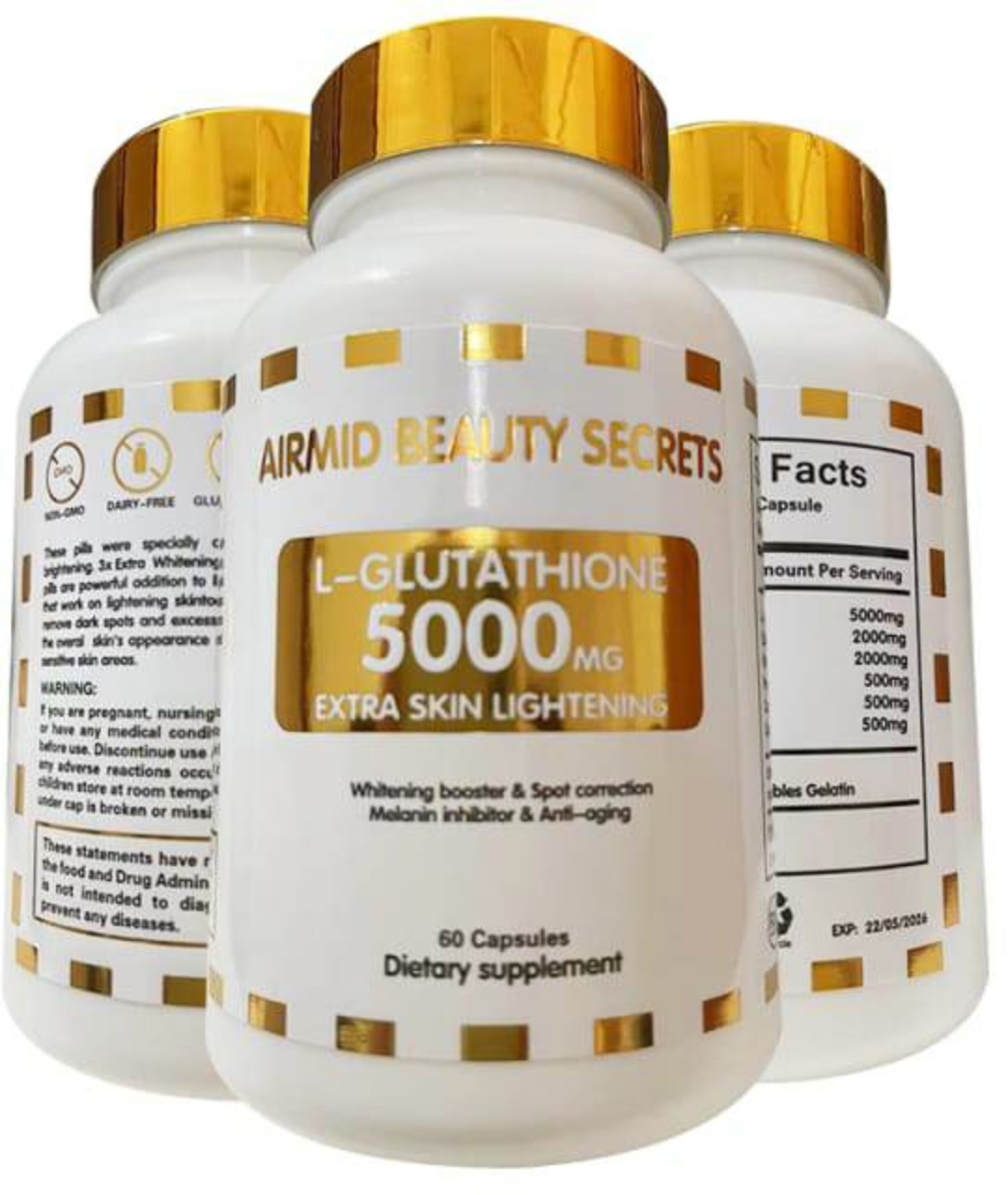 Clear skin pills