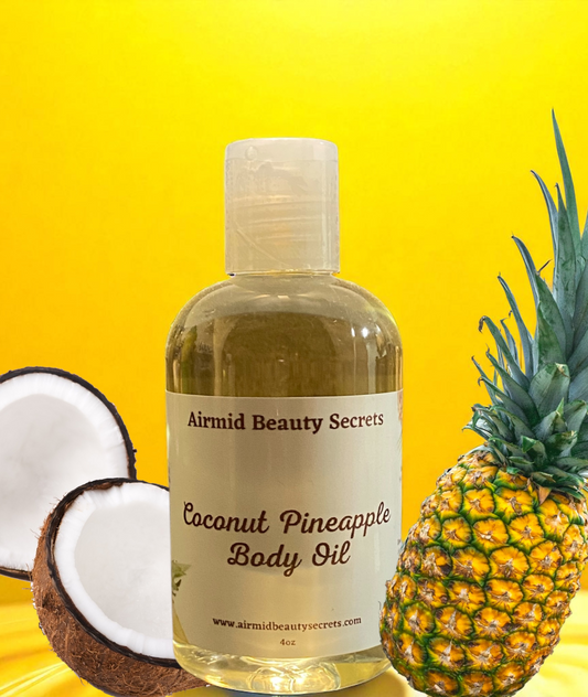 Coconut Pineapple Body Oil -4oz