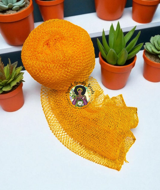 African Exfoliating sponge